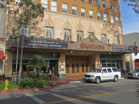 Granada Theatre in Santa Barbara California USA