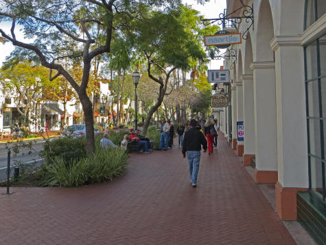 State Street in Santa Barbara